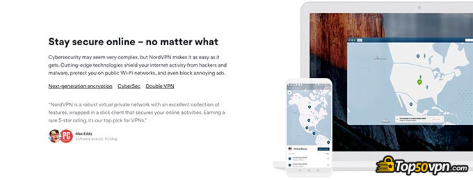 IPVanish VS NordVPN: Segurança online NordVPN.