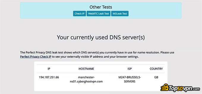 Minha VPN está funcionando: teste de vazamento de DNS. Minha VPN está funcionando: teste de vazamento de DNS.